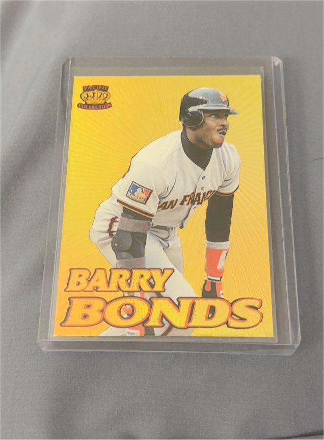 1995 Pacific Gold Prisms #13 Barry Bonds — front