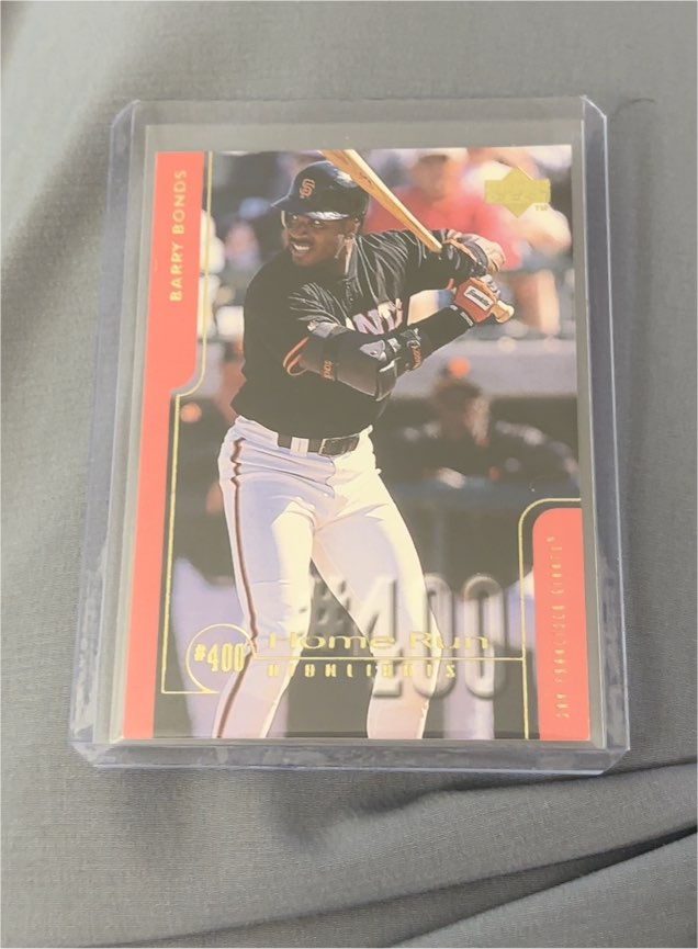 1999 Upper Deck Home Run Highlights #83 Barry Bonds — front