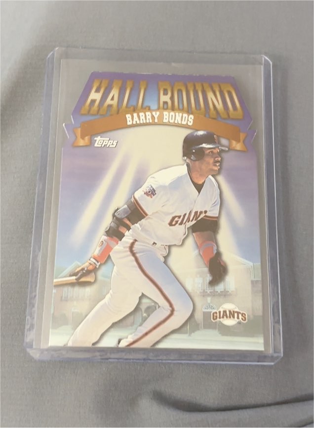 1998 Topps Chrome Hall Bound #HB12 Barry Bonds — front