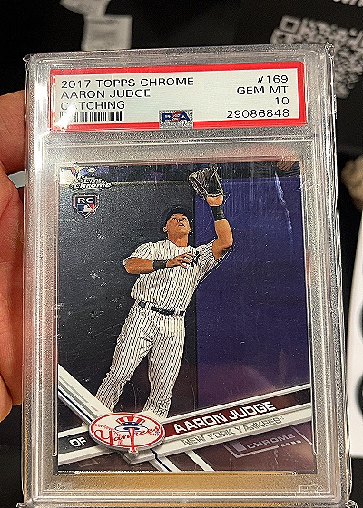 2017 Topps Chrome #169 Aaron Judge — front