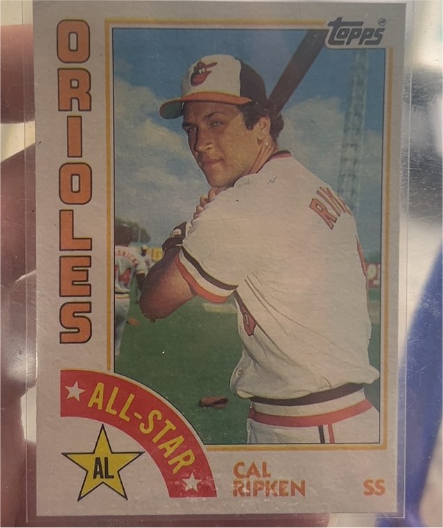 1984 Topps #400 Cal Ripken All-Star — front