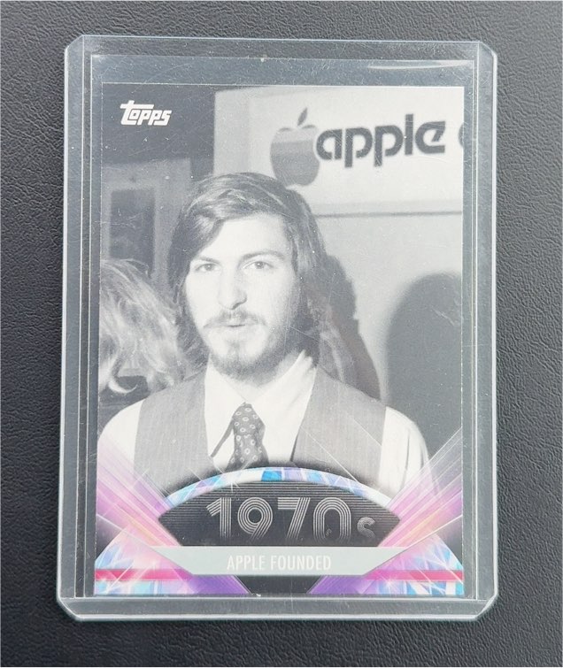 2011 Topps American Pie #122 Steve Jobs Apple Founded — front