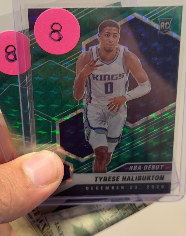 2020-21 Panini Mosaic NBA Debut #264 Tyrese Haliburton — front