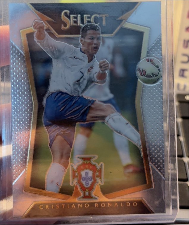 2015 Panini Select Soccer #36 Cristiano Ronaldo — front