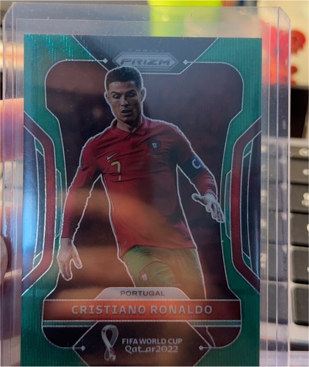 2022 Panini Prizm FIFA World Cup Qatar #175 Cristiano Ronaldo — front