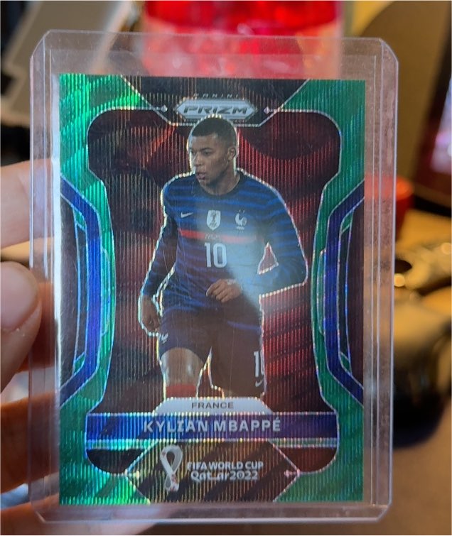 2022 Panini Prizm FIFA World Cup Qatar #101 Kylian Mbappe — front