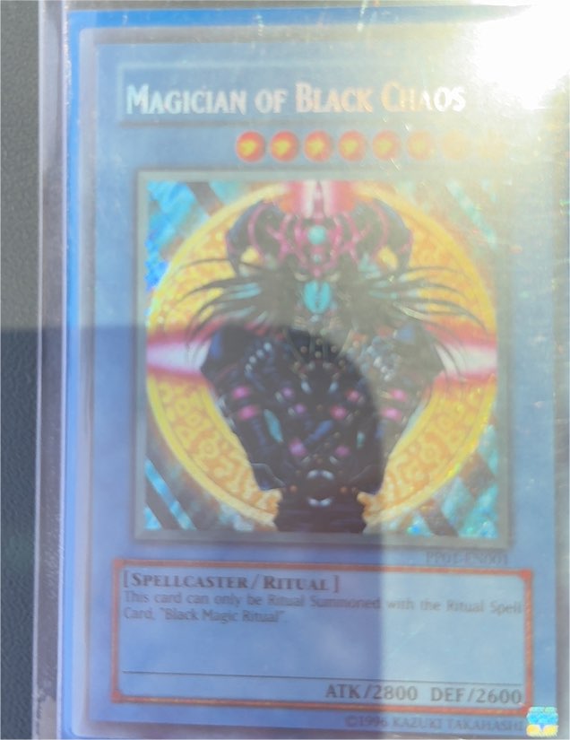 Yu-Gi-Oh! Magician of Black Chaos (YGLD-ENC01) — front