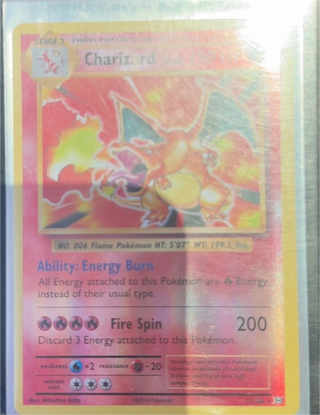 2016 Pokémon TCG XY Evolutions #11 Charizard — front