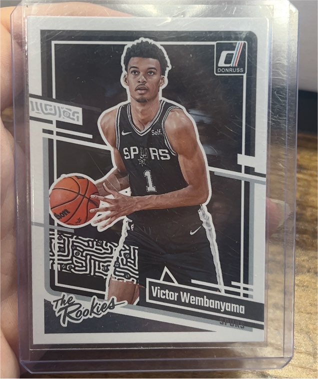 2023-24 Donruss The Rookies #1 Victor Wembanyama — front