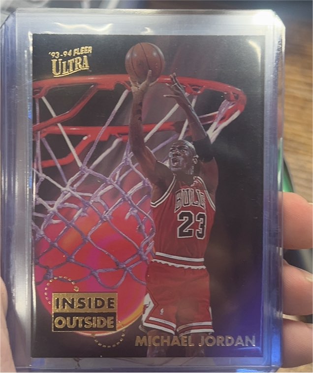 1993-94 Fleer Ultra Inside Outside #4 Michael Jordan — front