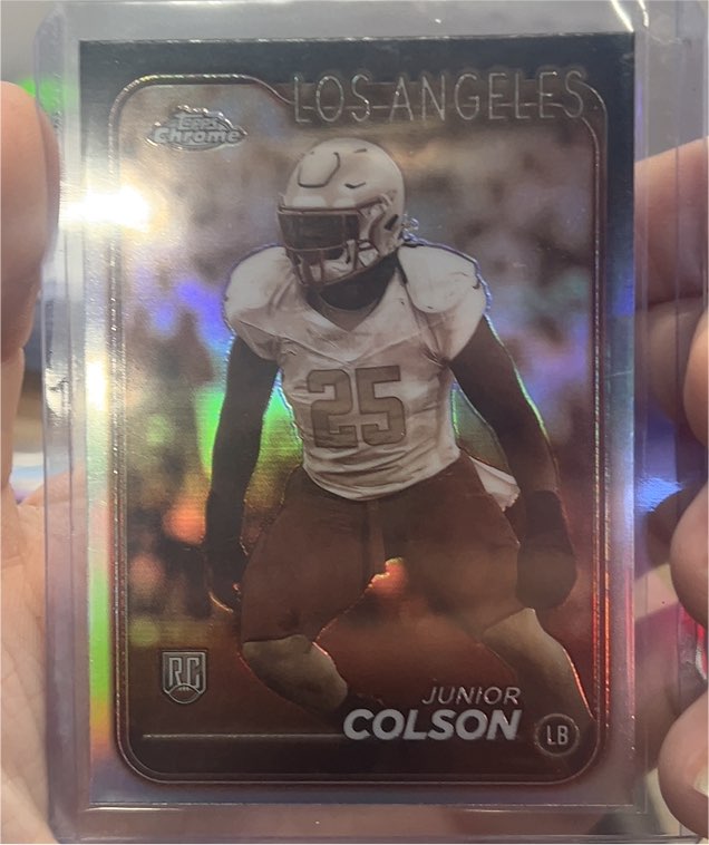 2024 Topps Chrome #291 Junior Colson — front