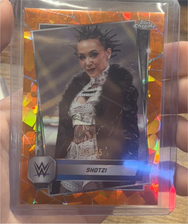 2025 Topps Chrome WWE #33 Shotzi — front