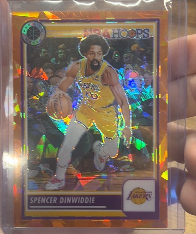 2023-24 Panini NBA Hoops Premium Stock #127 Spencer Dinwiddie — front