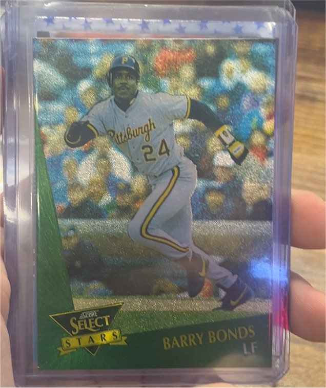 1993 Score Select Stars #7 Barry Bonds — front