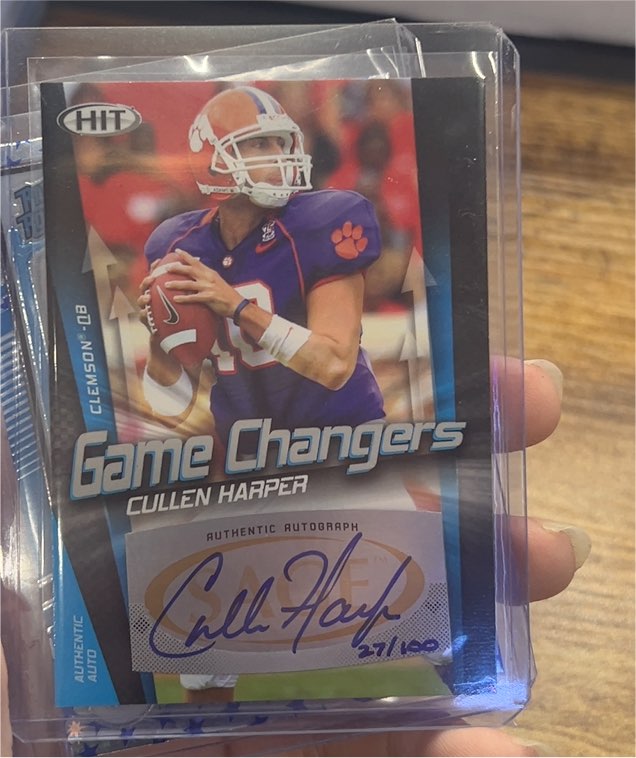 2009 SAGE HIT Game Changers Autograph #GCA-17 Cullen Harper — front