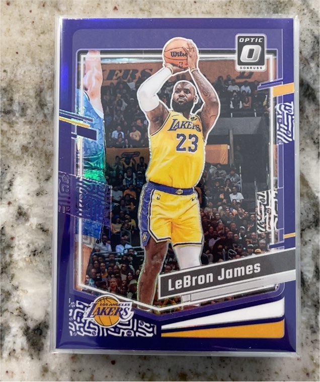 2023-24 Donruss Optic #65 LeBron James — front