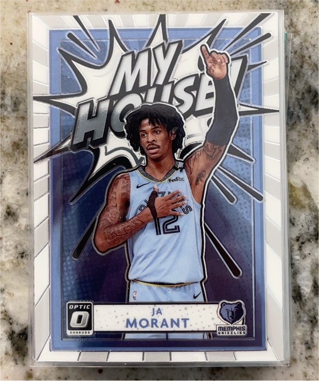 2020-21 Panini Donruss Optic #3 Ja Morant My House — front