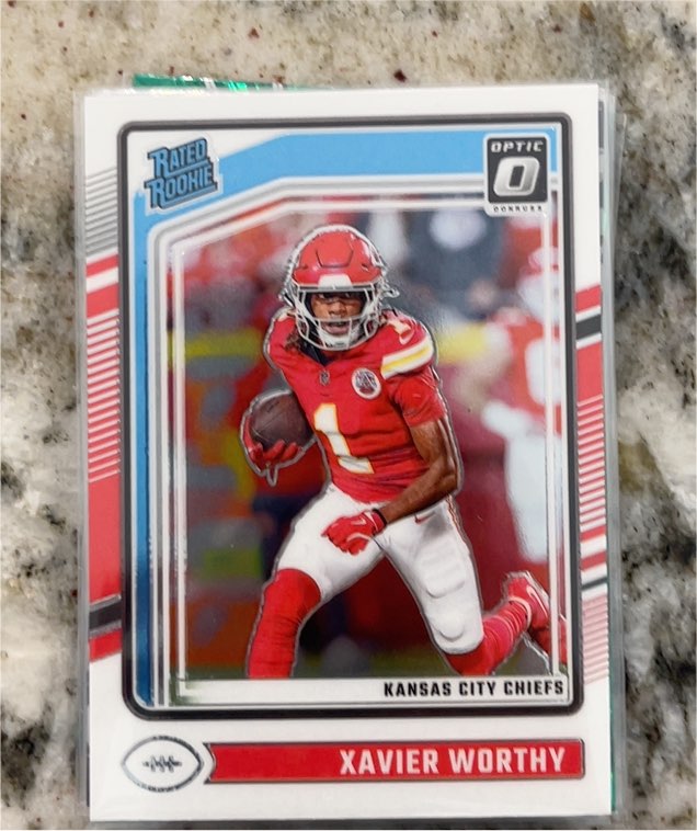 2024 Panini Donruss Optic #300 Xavier Worthy — front