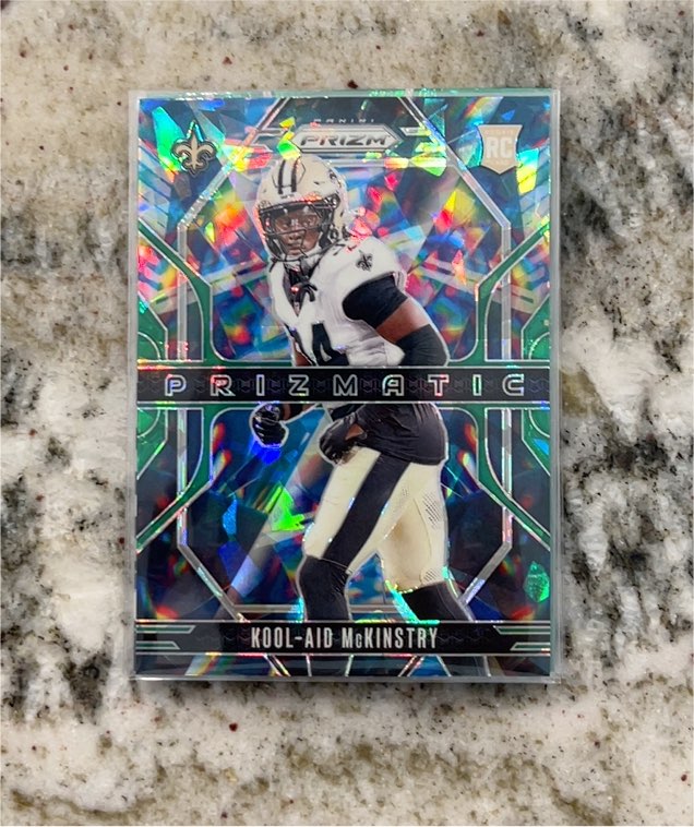 2024 Panini Prizm #7 Kool-Aid McKinstry Prizmatic Green Prizm Rookie Card — front