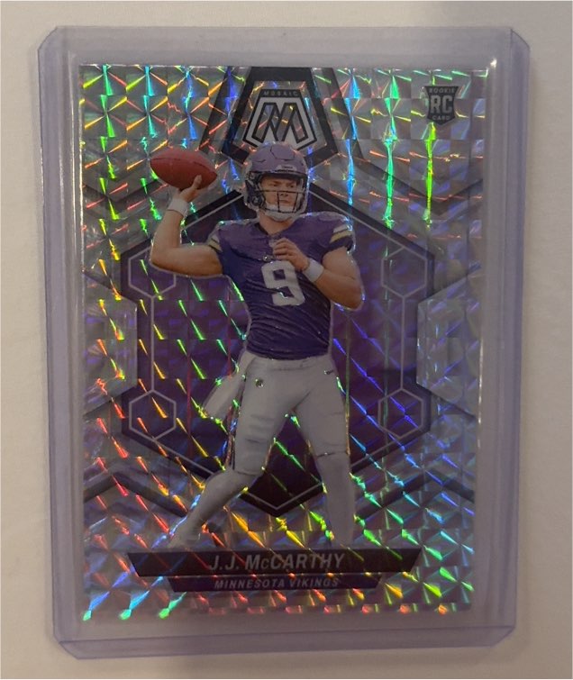 2024 Panini Mosaic #310 J.J. McCarthy — front