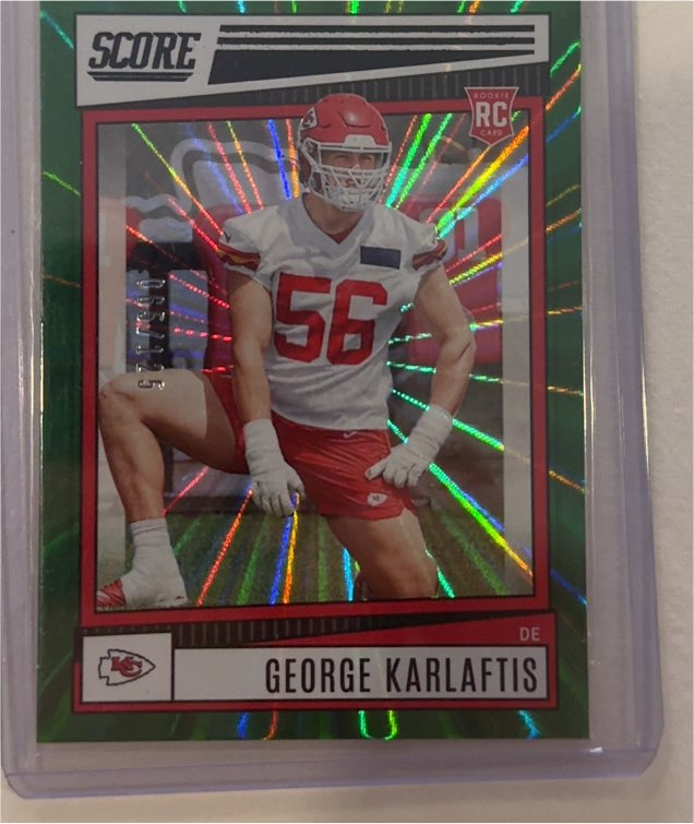 2022 Score #314 George Karlaftis — front
