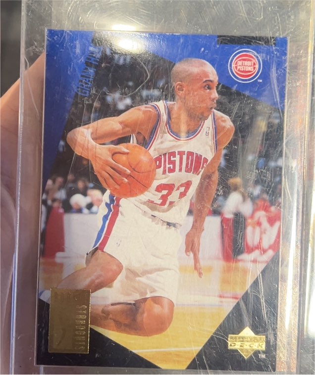 1994-95 Upper Deck Rookie Standouts #RS3 Grant Hill — front