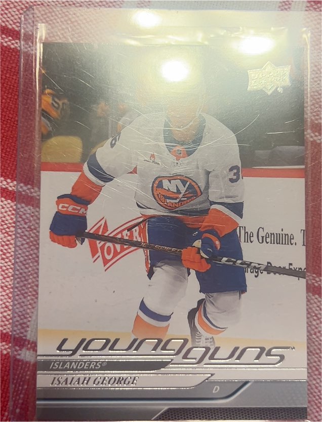 2024-25 Upper Deck Extended Young Guns #711 Isaiah George — front