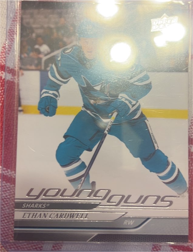 2024-25 Upper Deck Young Guns #459 Ethan Cardwell — front