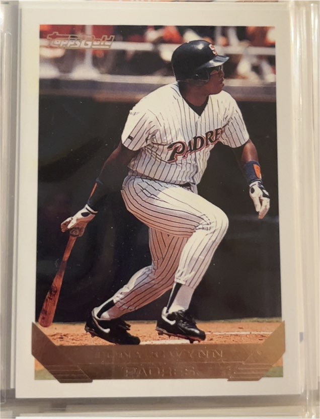 1993 Topps Gold #5 Tony Gwynn — front