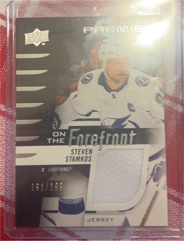 2023-24 Upper Deck Premier On The Forefront #OF-SS Steven Stamkos — front