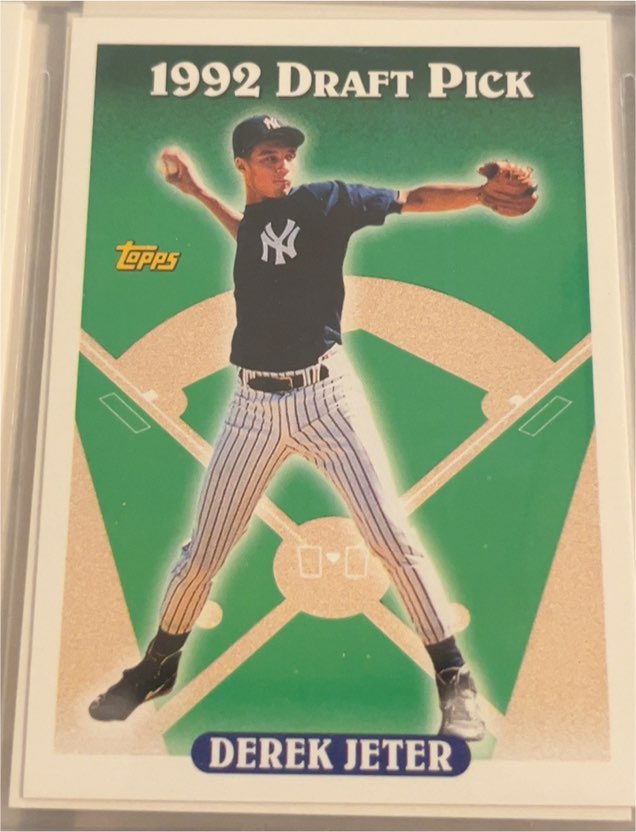 1992 Topps #98 Derek Jeter — front