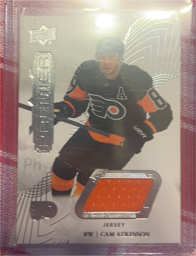 2022-23 Upper Deck Premier #P-9 Cam Atkinson — front