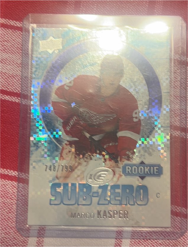 2022 Upper Deck Sub-Zero #SUB-ZERO Marco Kasper Rookie — front