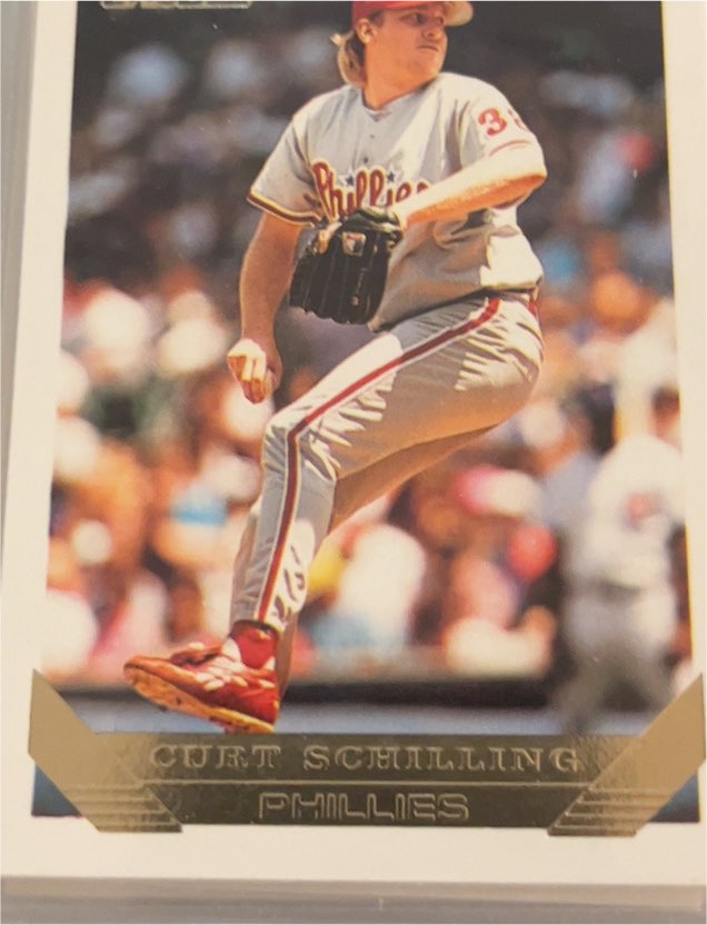 1993 Topps #421 Curt Schilling — front
