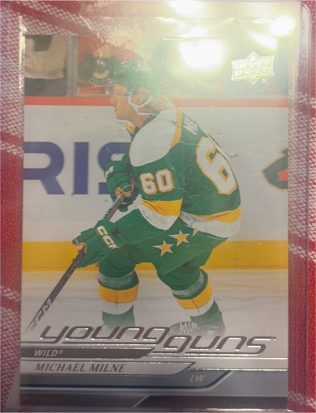 2024-25 Upper Deck Young Guns #727 Michael Milne — front
