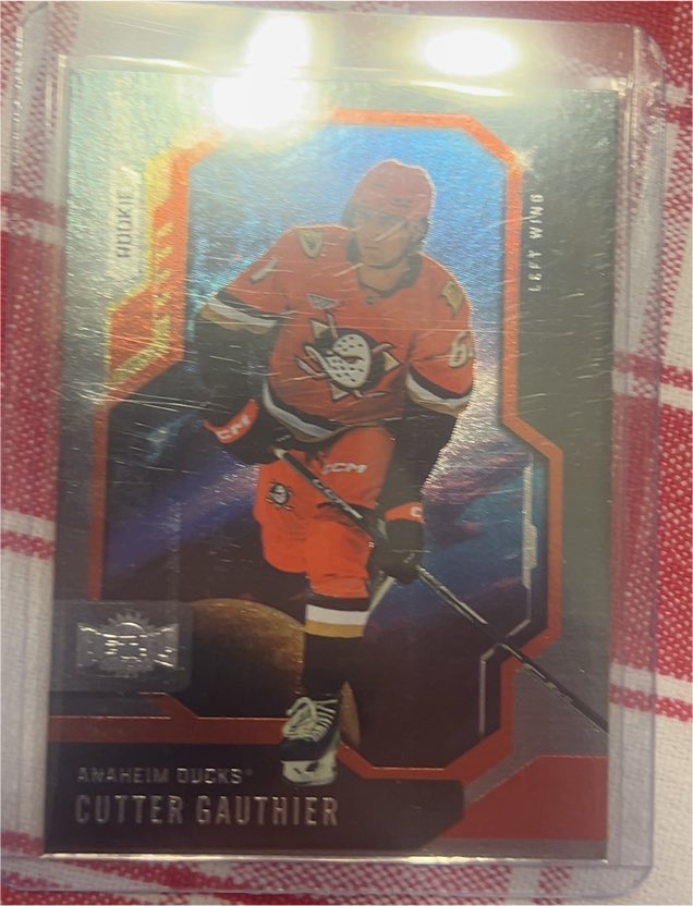 2024-25 Skybox Metal Universe #127 Cutter Gauthier — front