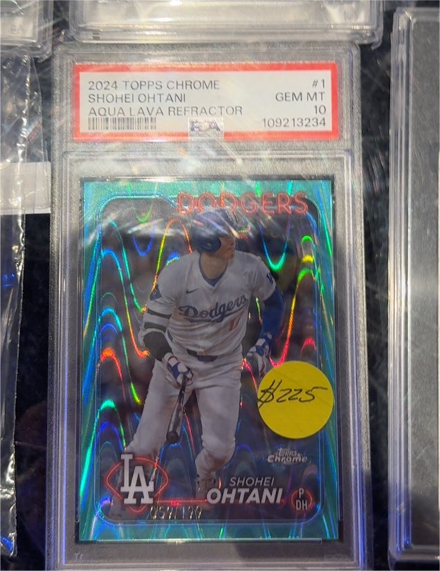 2024 Topps Chrome #1 Shohei Ohtani — front