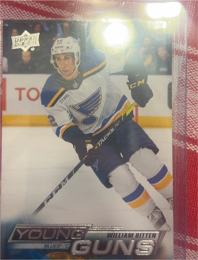 2022-23 Upper Deck Extended Series Young Guns #717 William Bitten — front