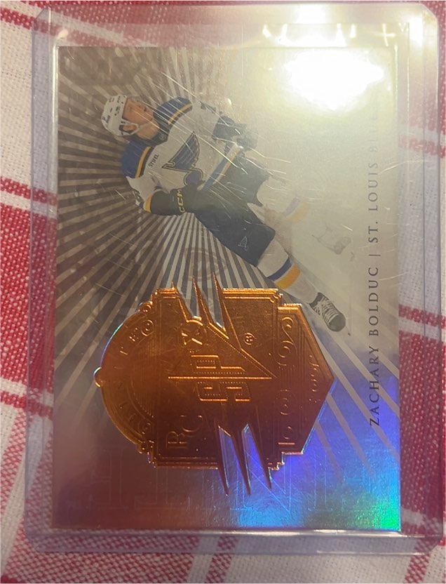 2024-25 Upper Deck SPx Finite Bronze #F-4 Zachary Bolduc — front