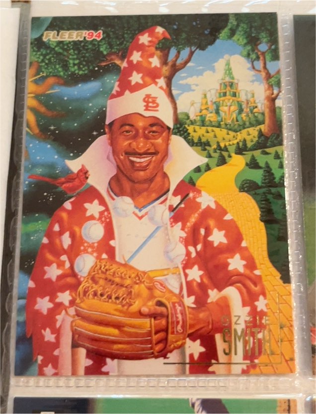 1994 Fleer #5 Ozzie Smith Pro-Visions — front