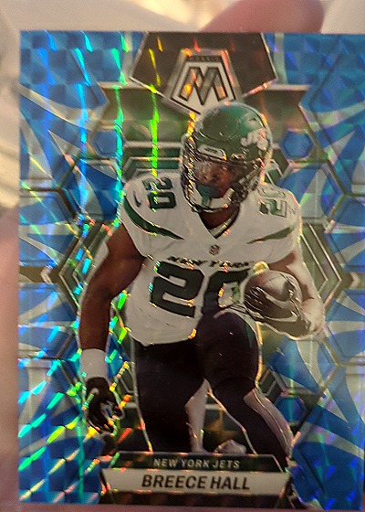 2023 Panini Mosaic #74 Breece Hall — front