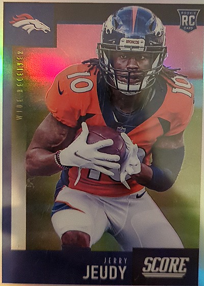 2020 Panini Chronicles Score #452 Jerry Jeudy — front