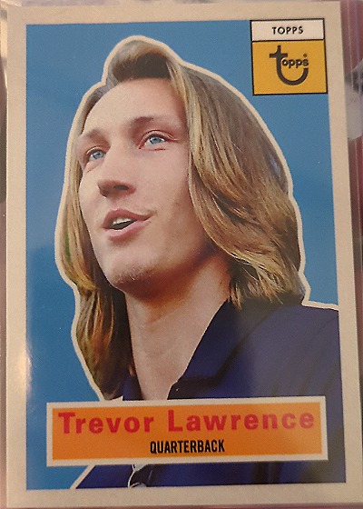 2021 Topps #2 Trevor Lawrence — front