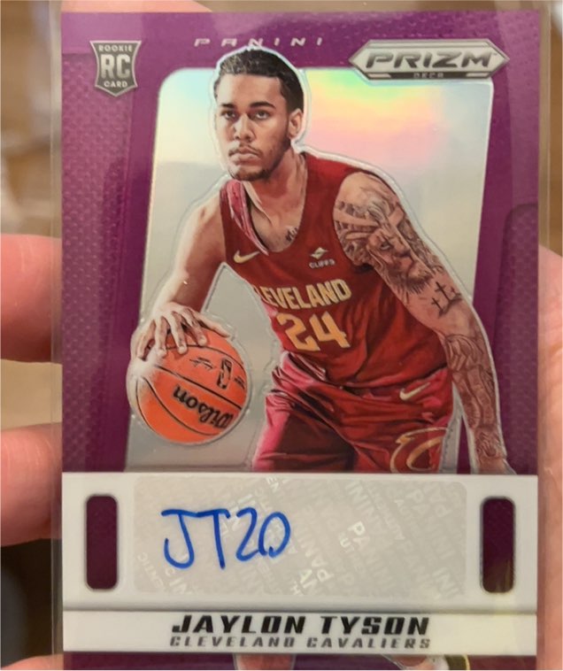 2024-25 Panini Prizm #228 Jaylon Tyson — front