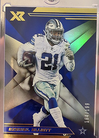2019 Panini XR #164 Ezekiel Elliott — front