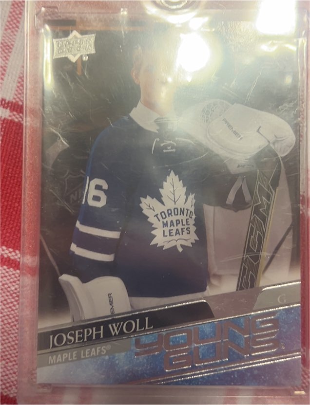 2020-21 Upper Deck Series 1 #208 Joseph Woll Young Guns Rookie — front