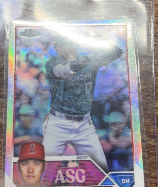 2023 Topps Chrome Update All Star Game #ASGC-6 Shohei Ohtani MVP — front