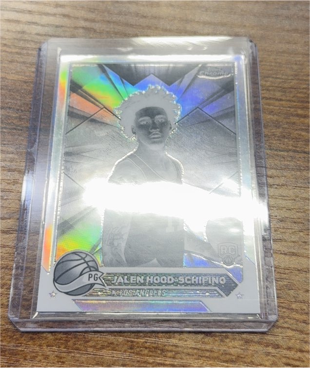 2023-24 Topps Chrome #RC Jalen Hood-Schifino — front
