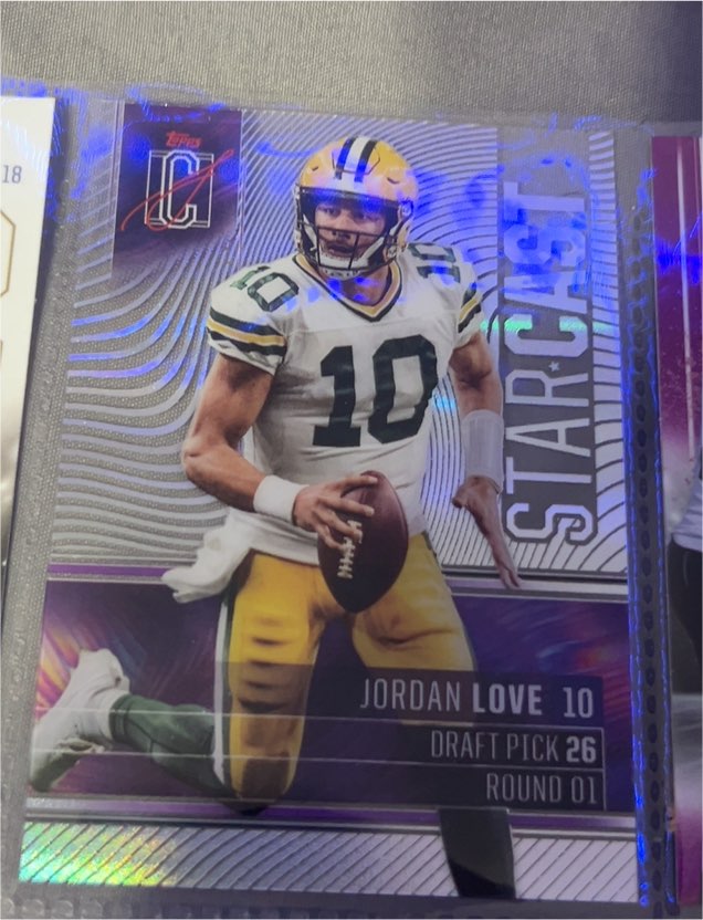 2024 Topps Signature Class #SC-1 Jordan Love — front