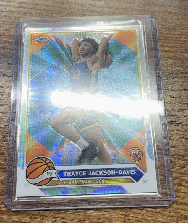 2023-24 Topps Chrome #176 Trayce Jackson-Davis — front
